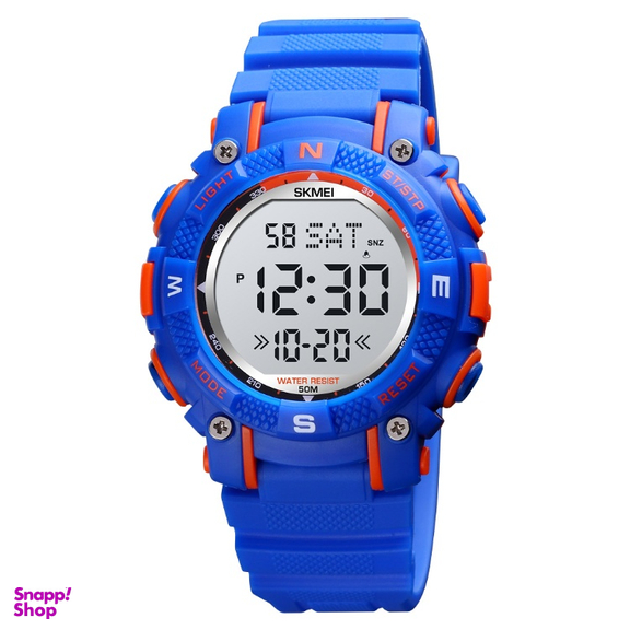 ساعت دیجیتال دخترانه و پسرانه اسکمی مدل 1613blue