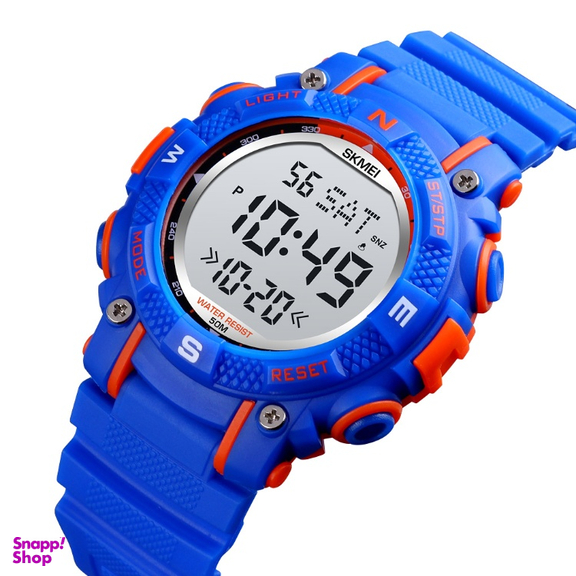 ساعت دیجیتال دخترانه و پسرانه اسکمی مدل 1613blue