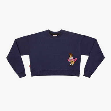 پلیور نیم تنه عصمت الدوله زنانه تچر (Tachar) رنگ آبی تیره