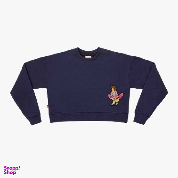 پلیور نیم تنه عصمت الدوله زنانه تچر (Tachar) رنگ آبی تیره