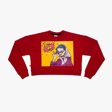 پلیور نیم تنه بلا زنانه تچر (Tachar) رنگ قرمز