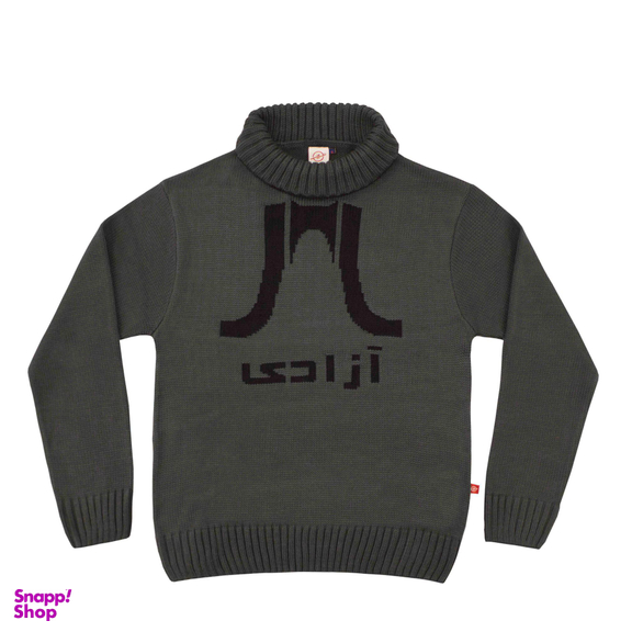 پلیور بافت طوسی تچر (Tachar) مدل آزادی کد 284