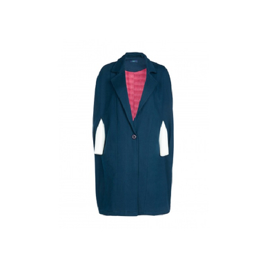 شنل پاییزی آر ان اس (RNS) کد 11091132 رنگ سرمه ای صورتی