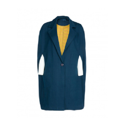 شنل پاییزی آر ان اس (RNS) کد 11091132 رنگ سرمه ای زرد