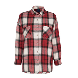 شومیز زمستانی زنانه آر ان اس (RNS) کد 11271170 رنگ قرمز