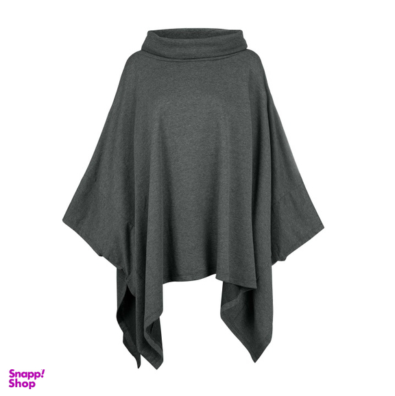 پانچو یقه اسکی آر ان اس (RNS) کد 11080886 رنگ طوسی سبز