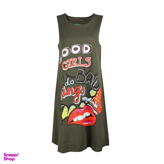 تونیک زنانه آر ان اس (RNS) کد 11080857 رنگ سبز ارتشی