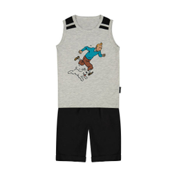 ست تاپ و شلوارک بچگانه به رسم (Behrasm) مدل تن تن کد 3000133