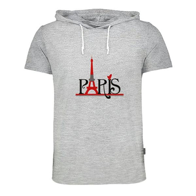 تیشرت کلاه دار مردانه به رسم (Behrasm) مدل پاریس کد 9144