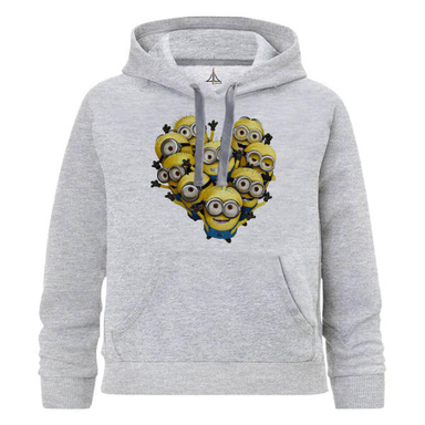 هودی دخترانه به رسم (Behrasm) مدل مینیون قلب کد 1103