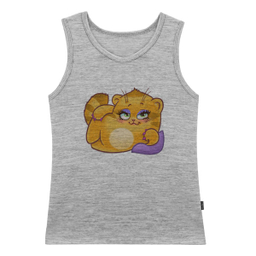 تاپ زنانه به رسم (Behrasm) مدل استیکر گربه کد 71021