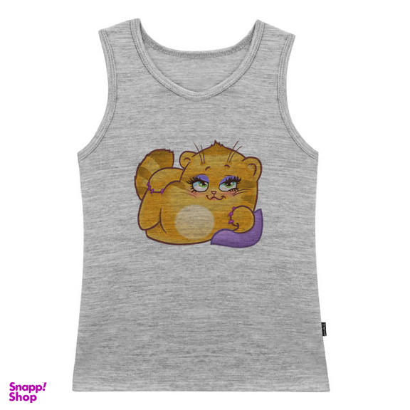 تاپ زنانه به رسم (Behrasm) مدل استیکر گربه کد 71021