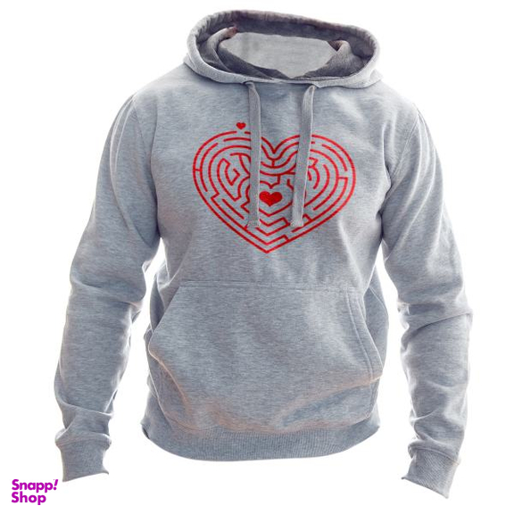 هودی زنانه به رسم طرح قلب کد 171