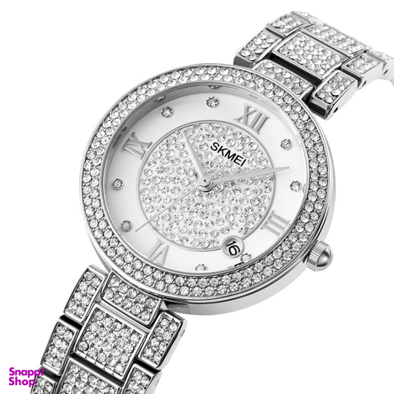 ساعت مچی عقربه‌ ای زنانه اسکمی (Skmei) مدل 1739Silver
