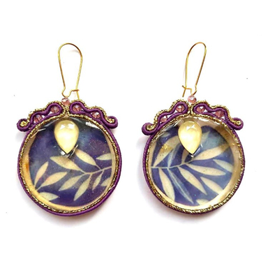 گوشواره زنانه آویزه (Avizeh) کد avz178