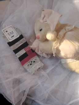 جوراب بچه گانه تاج (Taj) مدل خرسی