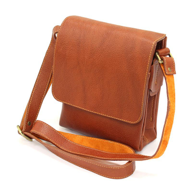 کیف دوشی چرم طبیعی آروین چرم (Arvin Leather) کد AR-127