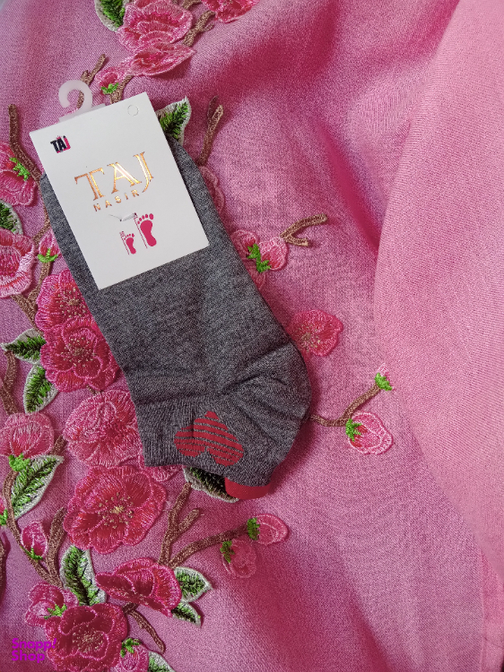 جوراب مچی تاج (Taj) مدل سه پاشنه قلبی