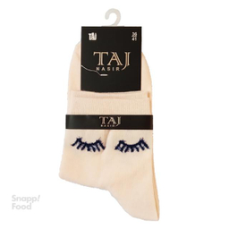 جوراب نیم ساق بوکله زنانه تاج (Taj) طرح چشم