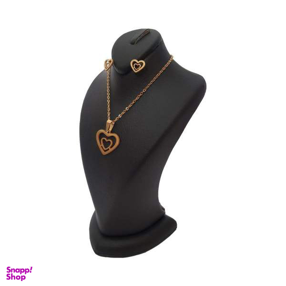 نیم ست زنانه طرح قلب کد 372