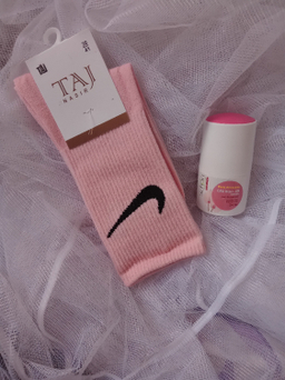 جوراب ساق دار زنانه تاج (Taj) طرح کش انگلیسی کد 8602