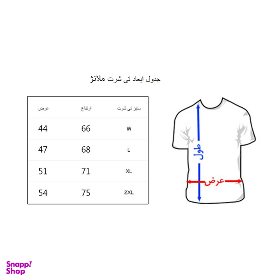 تی شرت زنانه به رسم (Behrasm) طرح دیوار کد 479