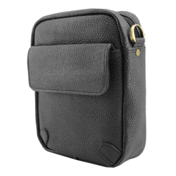 کیف رودوشی مردانه چرم آرا مدل d021 f