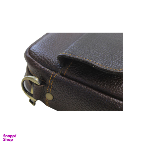 کیف رودوشی مردانه چرم آرا مدل d021 f