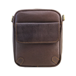 کیف رودوشی مردانه چرم آرا مدل d021 f