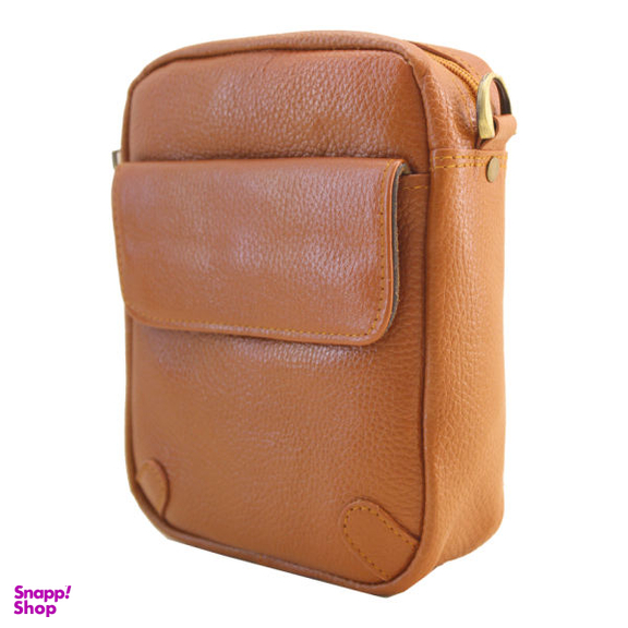 کیف رودوشی مردانه چرم آرا مدل d021 f