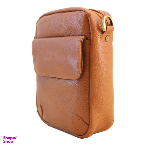 کیف رودوشی مردانه چرم آرا مدل d021 f