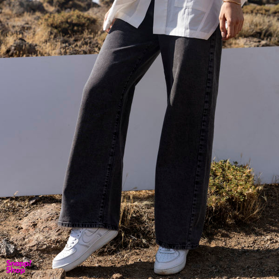 شلوار جین گری (Gray) مدل Basic Dark SS20