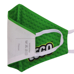 ماسک پارچه‌ای کیسمی مدل لگو کد 198