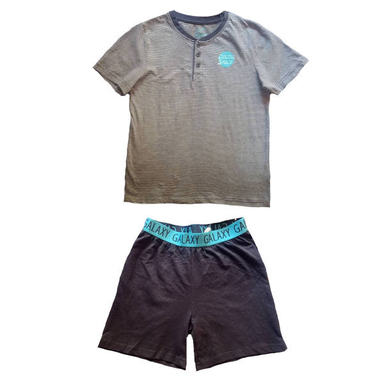 ست تی شرت و شلوارک پسرانه پیپرتس مدل lan100