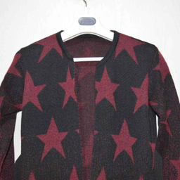 مانتو ستاره 3 مشکی ج