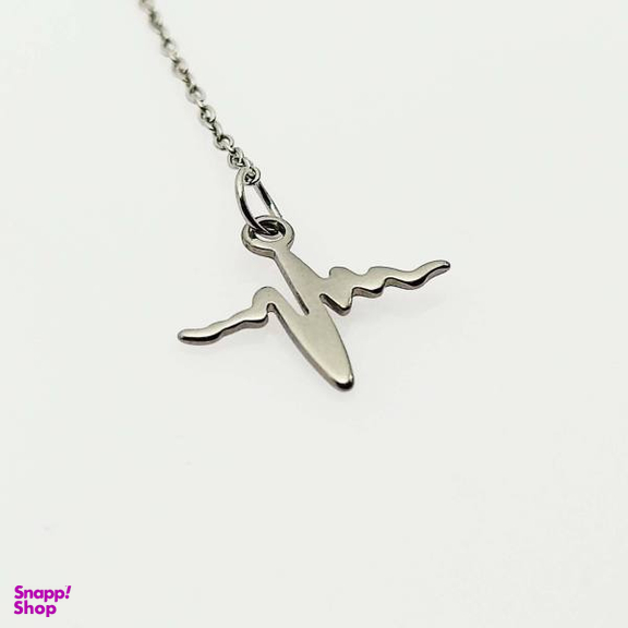 گوشواره زنانه مدل بخیه ای طرح ضربان کد 480GUZ