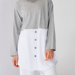 تونیک زنانه ترندیول مدل دو رنگ کد trend75