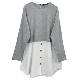 تونیک زنانه ترندیول مدل دو رنگ کد trend75