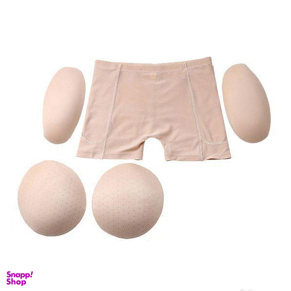 پروتز باسن و بغل ران زنانه شماره 37407 رنگ کرم سایز L/XL