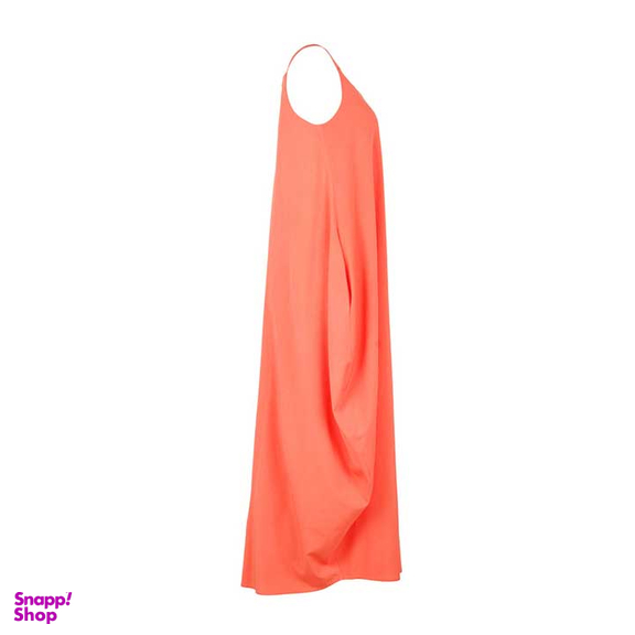 پیراهن یقه گرد زیبو (Ziboo) مدل Biara رنگ نارنجی