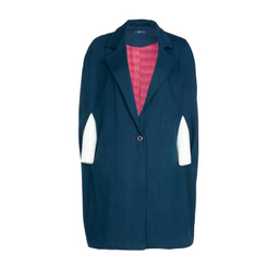 شنل پاییزی آر ان اس (RNS) کد 11091132 رنگ سرمه ای صورتی