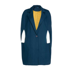 شنل پاییزی آر ان اس (RNS) کد 11091132 رنگ سرمه ای زرد