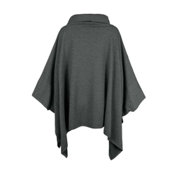 پانچو یقه اسکی آر ان اس (RNS) کد 11080886 رنگ طوسی سبز