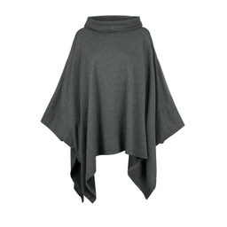 پانچو یقه اسکی آر ان اس (RNS) کد 11080886 رنگ طوسی سبز