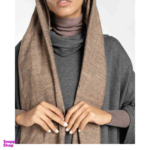 پانچو یقه اسکی آر ان اس (RNS) کد 11080886 رنگ طوسی سبز