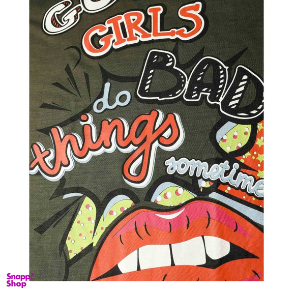 تونیک زنانه آر ان اس (RNS) کد 11080857 رنگ سبز ارتشی