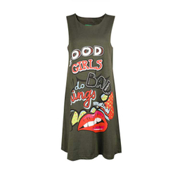 تونیک زنانه آر ان اس (RNS) کد 11080857 رنگ سبز ارتشی