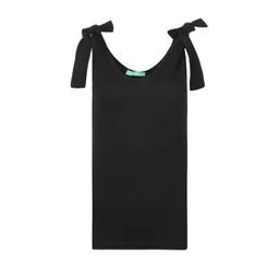 تاپ زنانه سرشانه گره دار آر ان اس (RNS) کد 101134 رنگ مشکی