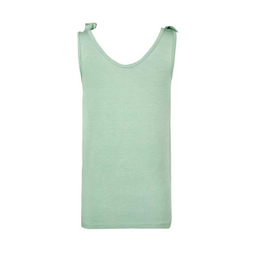 تاپ زنانه سرشانه گره دار آر ان اس (RNS) کد 101134 رنگ سبز روشن