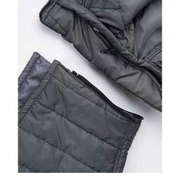 جلیقه کلاه دار مردانه آر ان اس (RNS) کد 12141212 رنگ طوسی تیره